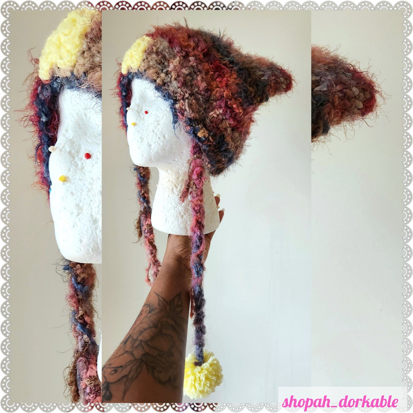 Fluffy Cat hat