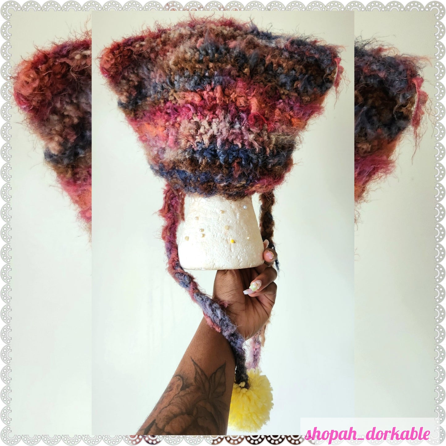 Fluffy Cat hat