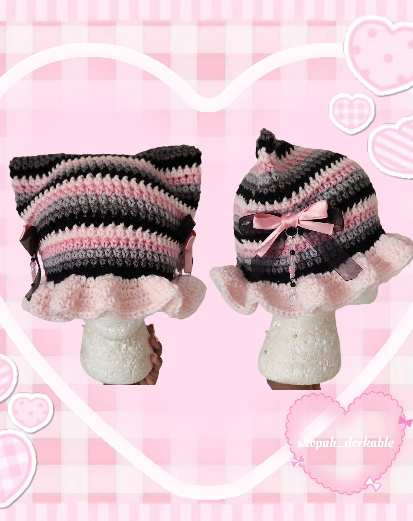 Cutie Cat Hats