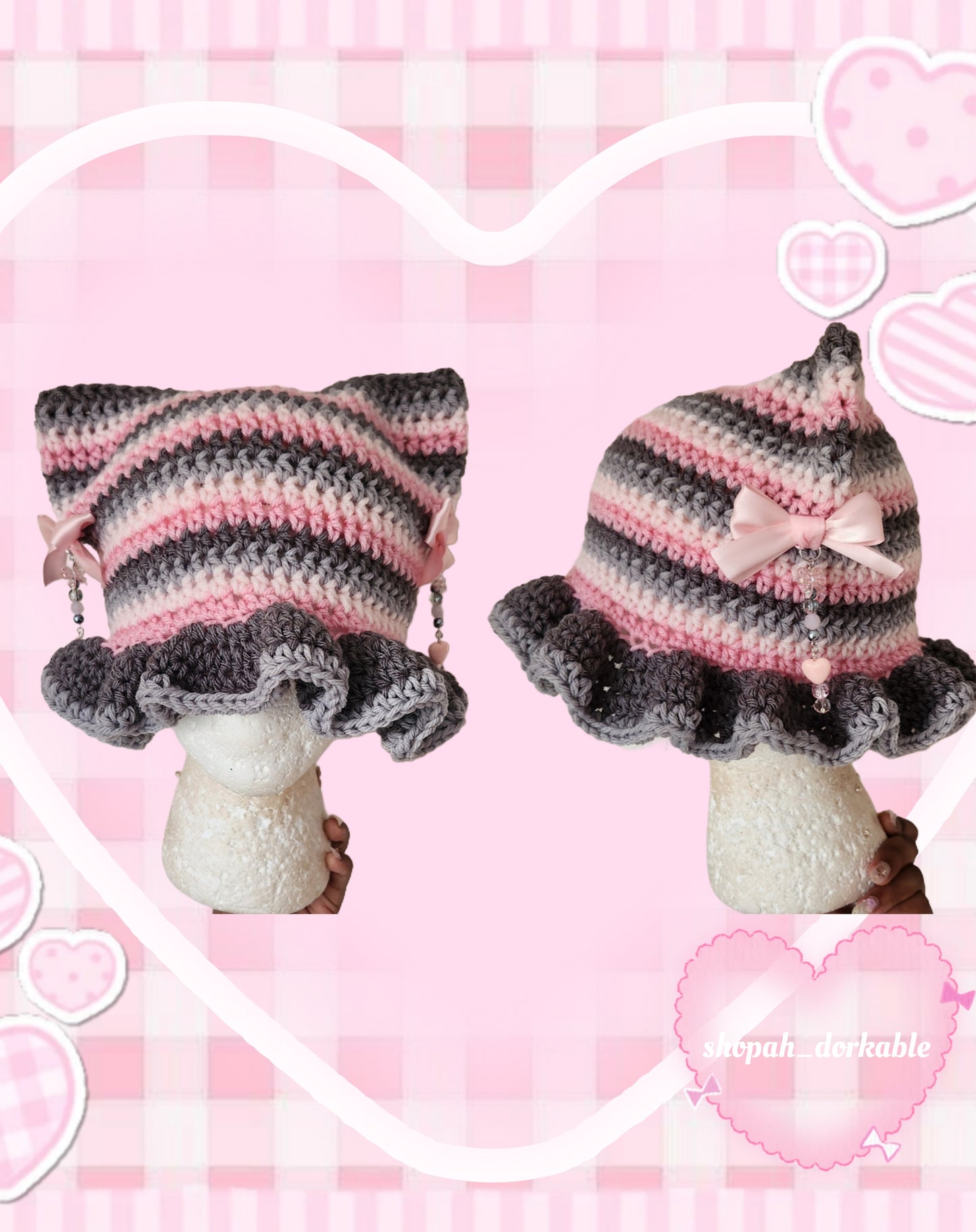 Cutie Cat Hats