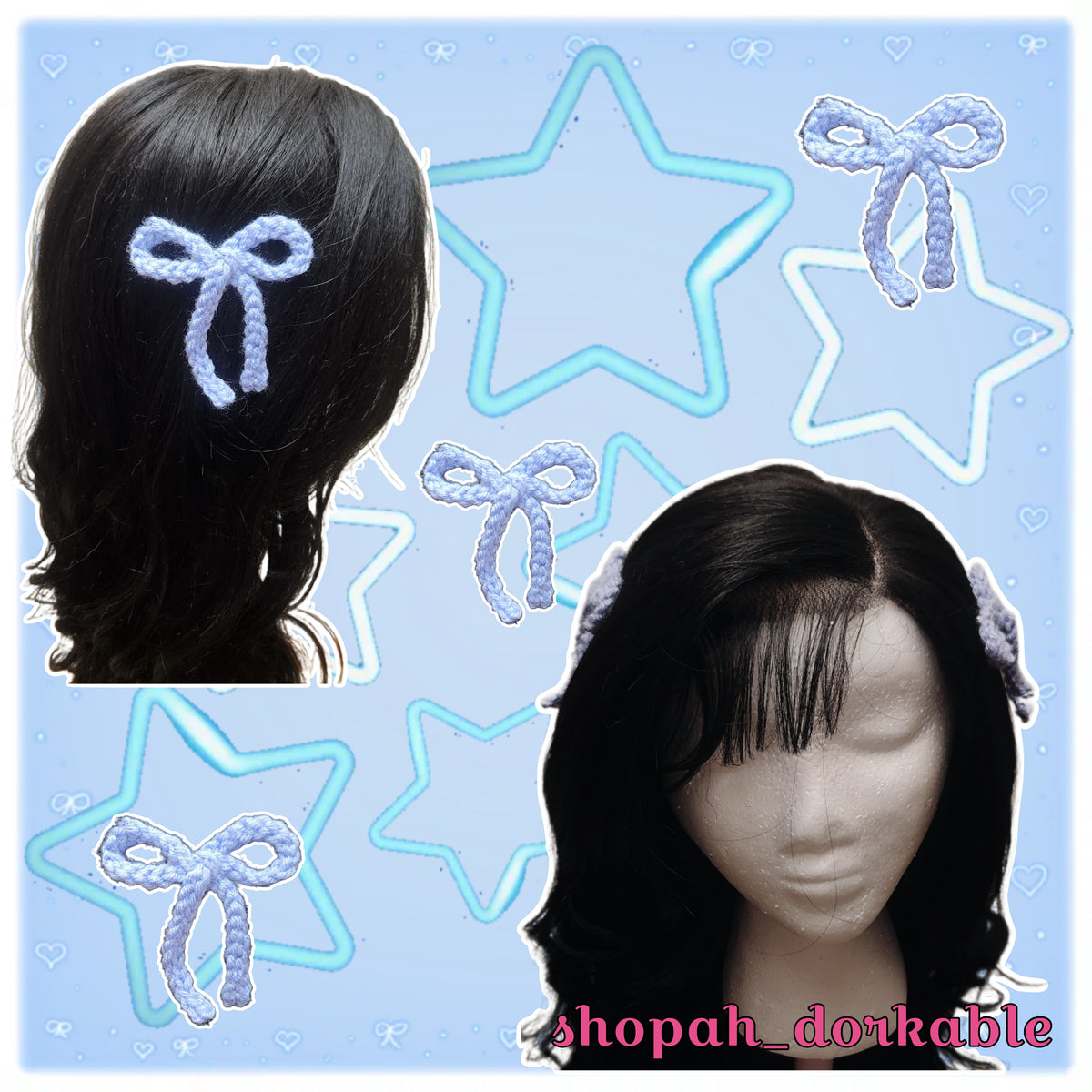 Sweetheart Hair Bows
