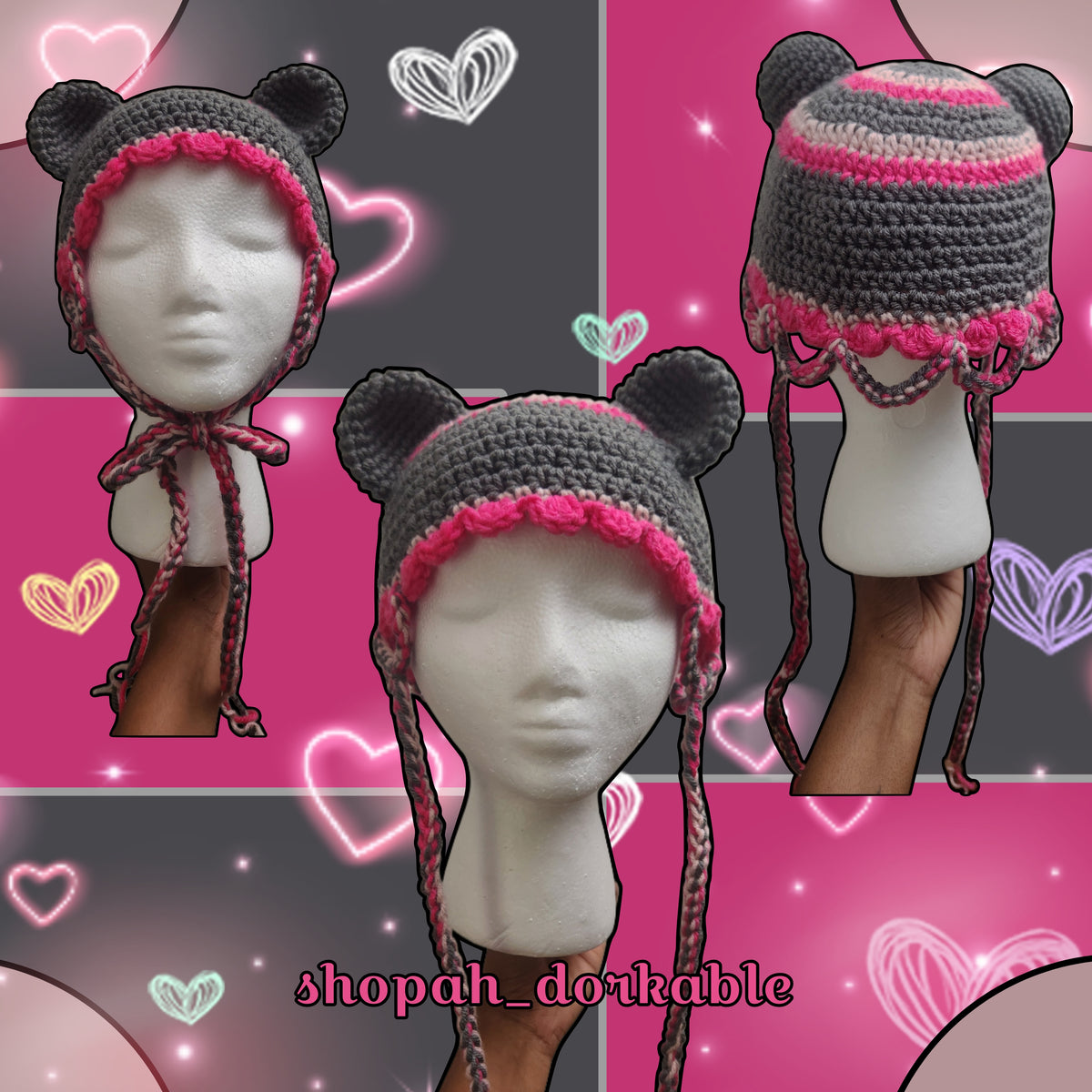 Mousey beanie