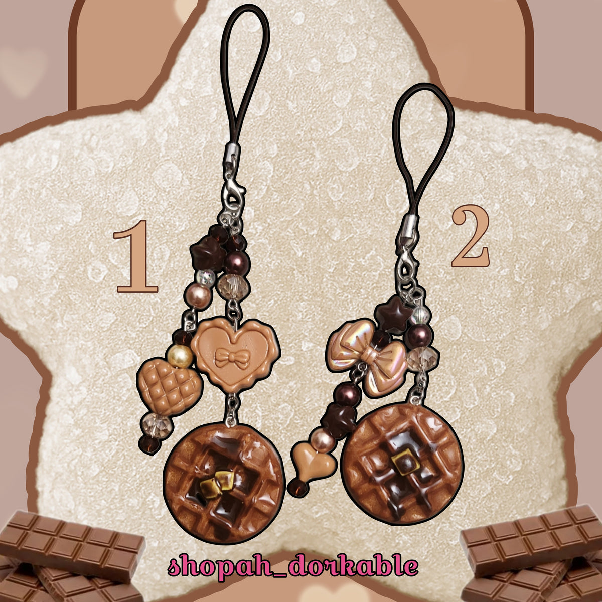 Waffle Charms