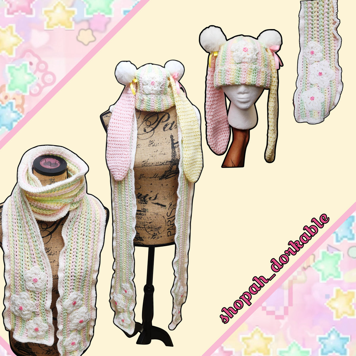 Star Bunni matching set