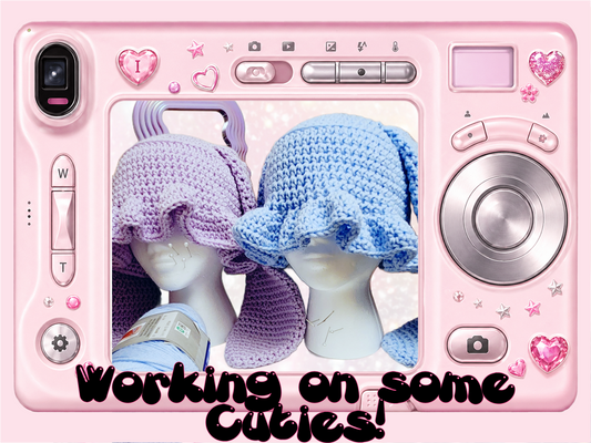 Working hard on these goodies!