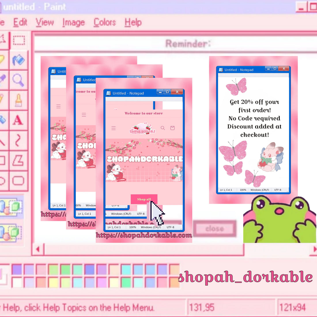 First time customer? Here's 20%off your first order!ﾟ+.ヽ(≧▽≦)ﾉ.+ﾟ