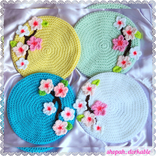 Blooming Sakura Berets