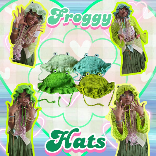 Froggy Bucket Hats