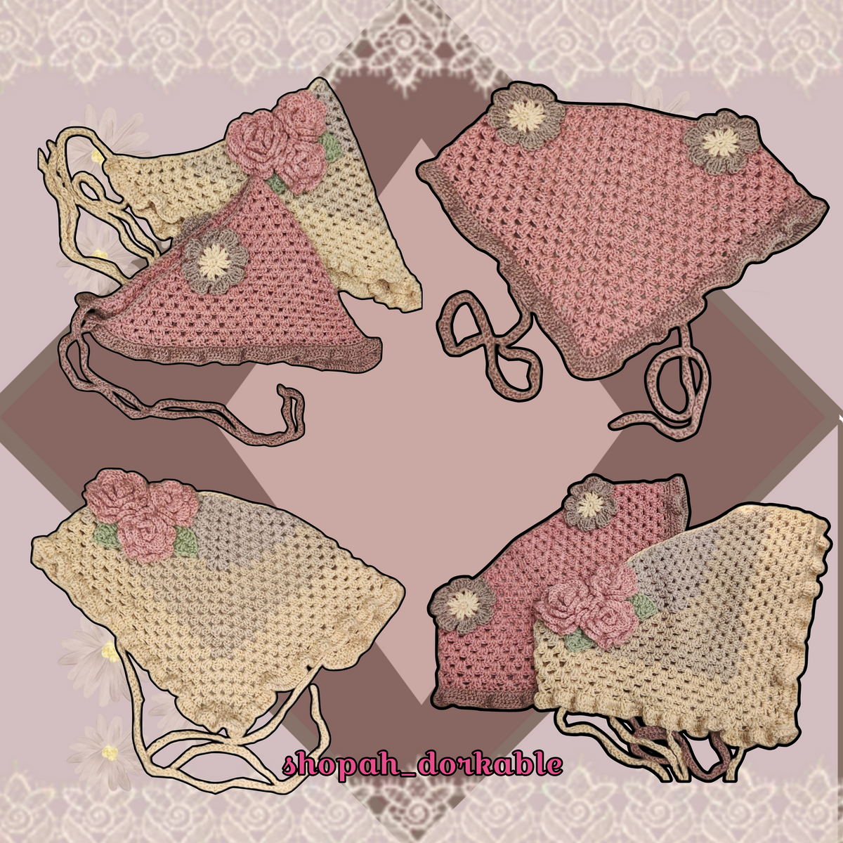 Ruffled Bandanas