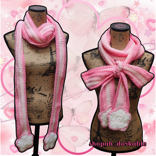 Extra long star scarf